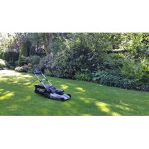 Grasmachine op accu